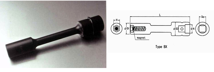 3/8" square drive